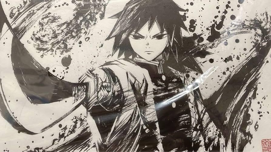 Amazon.co.jp: 鬼滅の刃 墨絵コレクション 冨岡義勇 限定 : 文房具