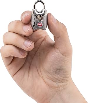 Amazon.com: Master Lock 4689Q TSA Approved Luggage Lock, 4 Pack