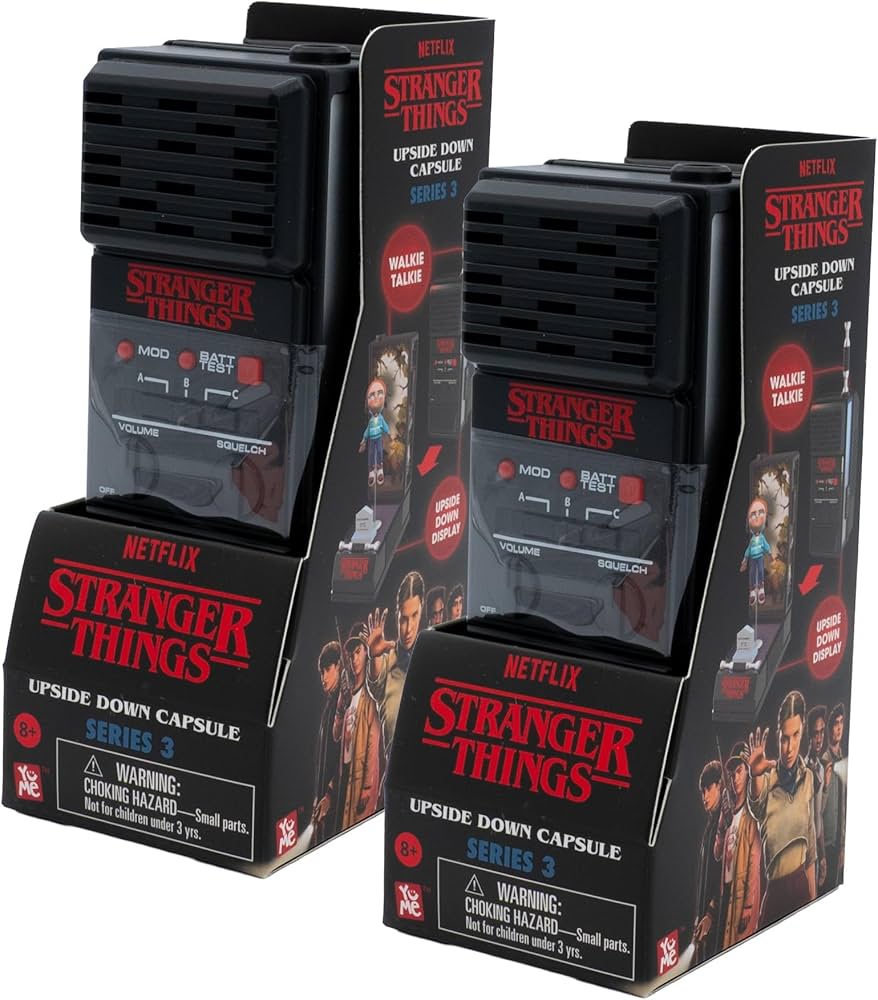 Amazon.com : YuMe Stranger Things Walkie Talkie Collectible