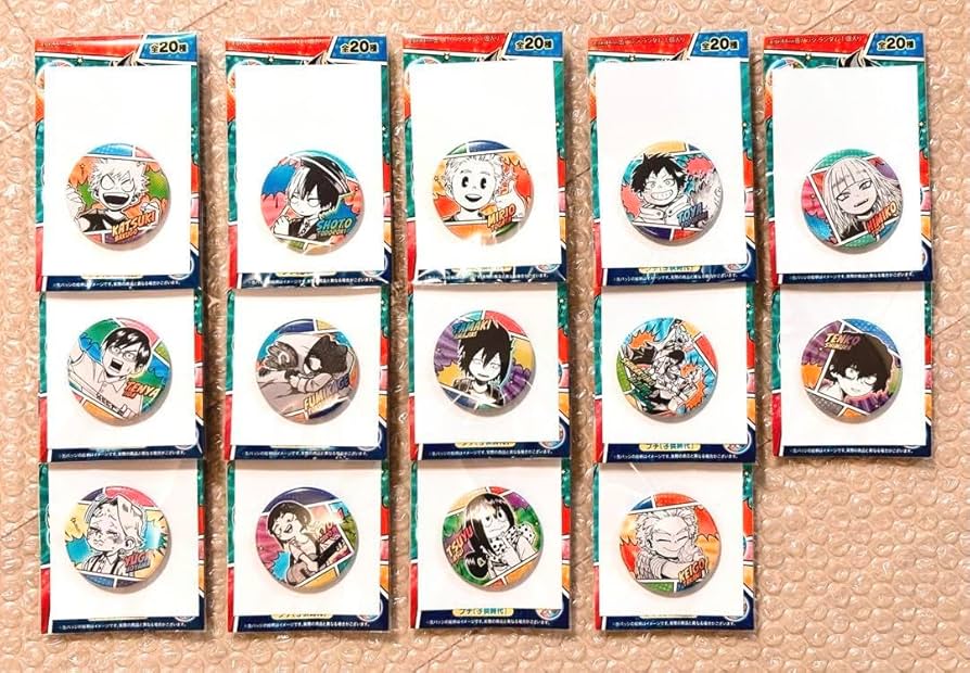 Amazon.co.jp: 限定 ヒロアカ コレクション缶バッジ プチ（子供時代