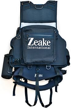 Amazon | ジーク フローティングゲームベスト ZEAKE 23ブルー Fサイズ