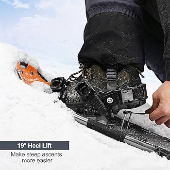 Amazon | Odoland 4-In-1軽量スノーシューセット アルミスノーシュー