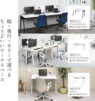 Amazon.co.jp: オフィスデスク コクヨ リーン 平机 ワークデスク