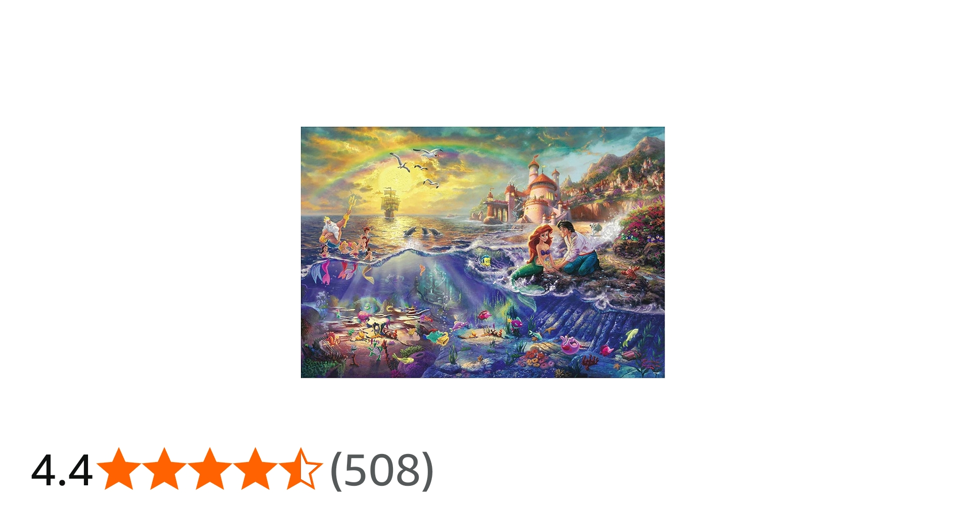 テンヨー ジグソーパズル リトルマーメイド 愛は海より深く… 1000