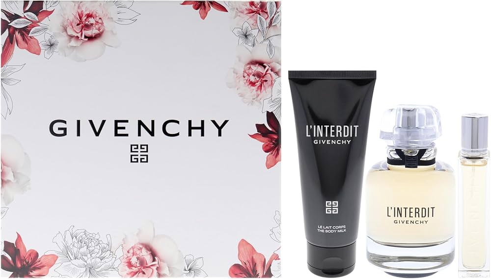 Amazon.com : LInterdit by Givenchy for Women - 3 Pc Gift Set 2.7oz