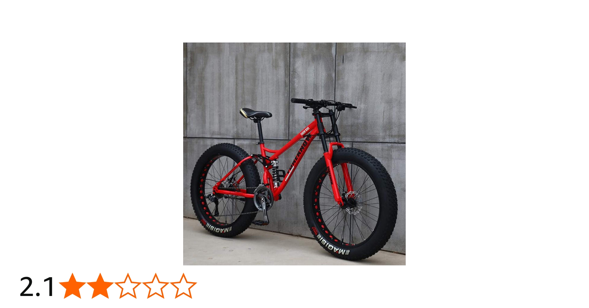 Amazon | メンズマウンテンバイク26インチ フルサスペンション