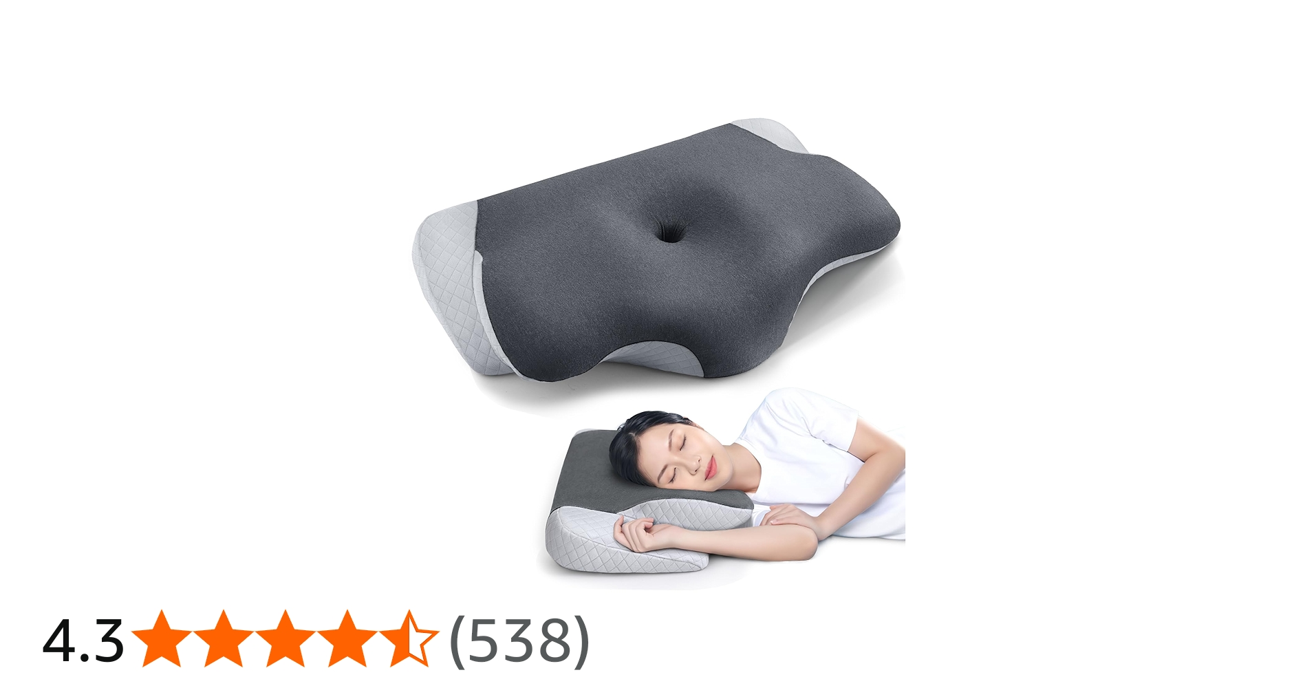 Amazon｜枕 首が痛くならない 低反発 まくら 低反発枕【耳と後頭部の