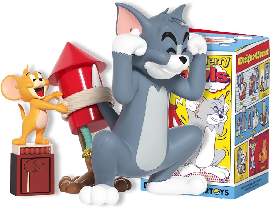 Amazon | 52TOYS BLINDBOX x TOM and JERRY トムとジェリー「BRAWLS