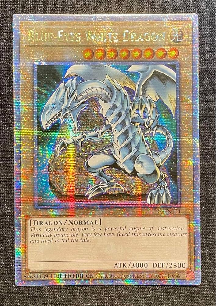 遊戯王 青眼の白龍 プリズマ 英語表記 AC02-JP000 PSA10 [遊戯王] 青眼