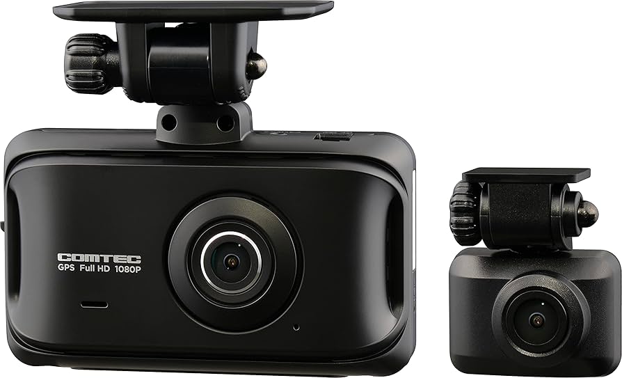 Amazon | コムテック 車用 ドライブレコーダー 前後2カメラ ZDR045