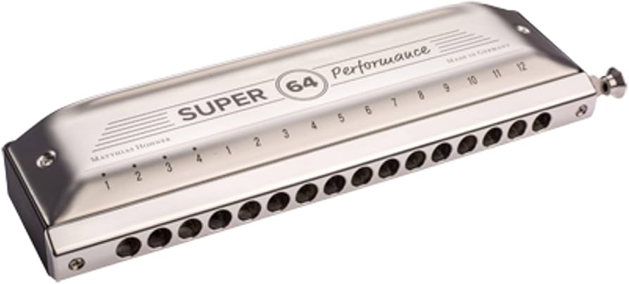 Amazon | ホーナー HOHNER クロマチック ハーモニカ NEW SUPER 64