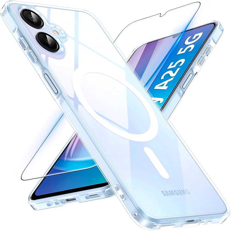 Amazon.co.jp: Hensinple Galaxy A25 5G ケース 【ガラスフィルム付き