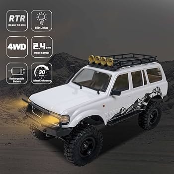 WOWRC EAZYRC Patriot 1/18 2.4Ghz Crawler RC Car, All Terrain Hobby
