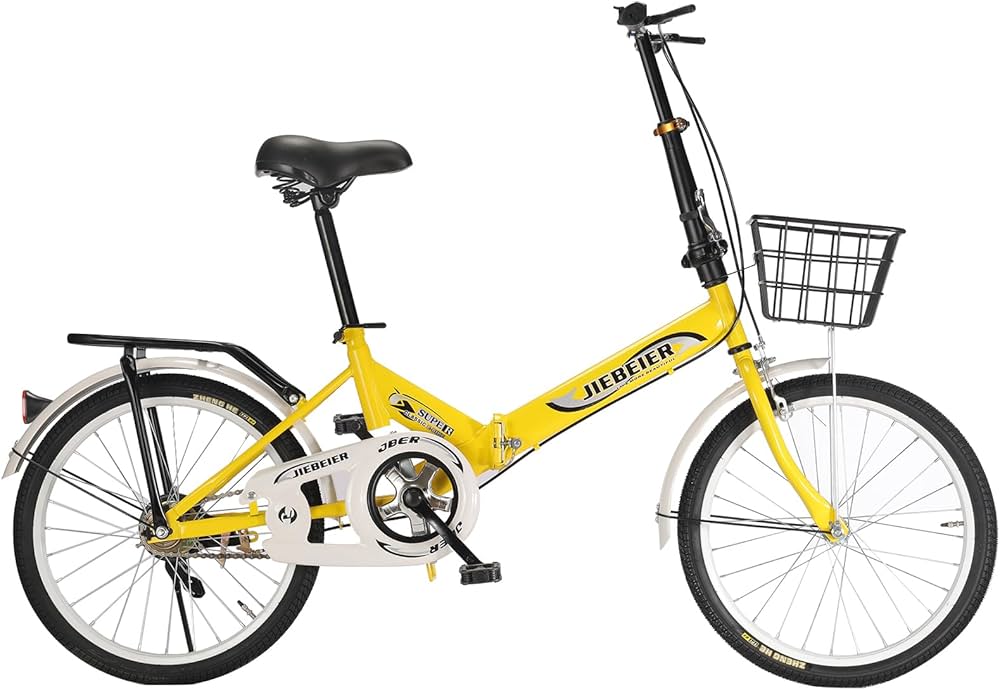 Amazon | JIEBEIER 自転車 折りたたみ自転車 20インチ 軽量 小径車