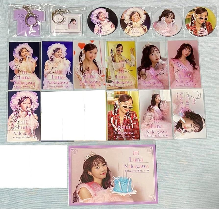 Amazon.co.jp: FRUITS ZIPPER 仲川瑠夏 生誕祭 ラッフル くじ グッズ