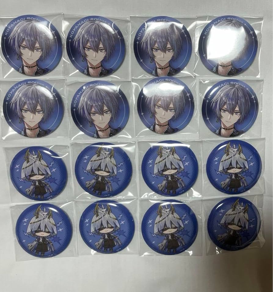 Amazon.co.jp: 小柳ロウ 缶バッジ Half Anniversary F : おもちゃ