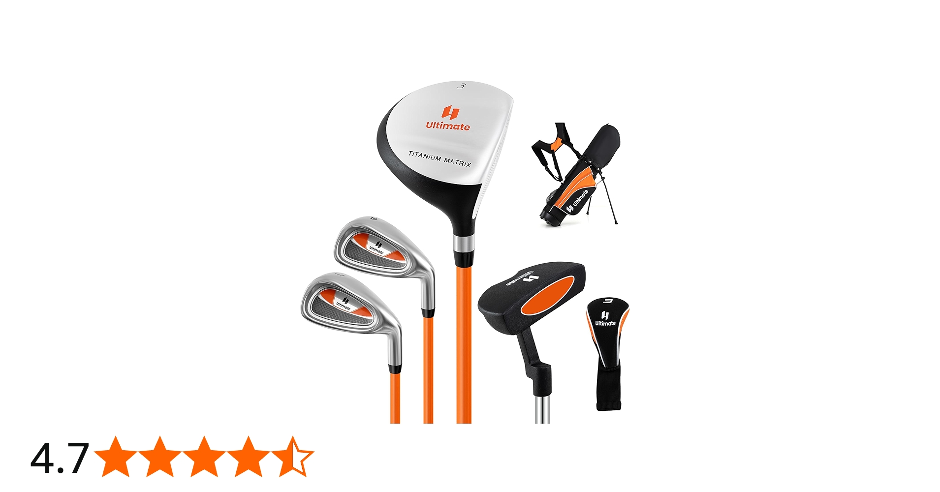 Amazon.co.jp: ジュニアゴルフクラブセット キッズゴルフクラブセット