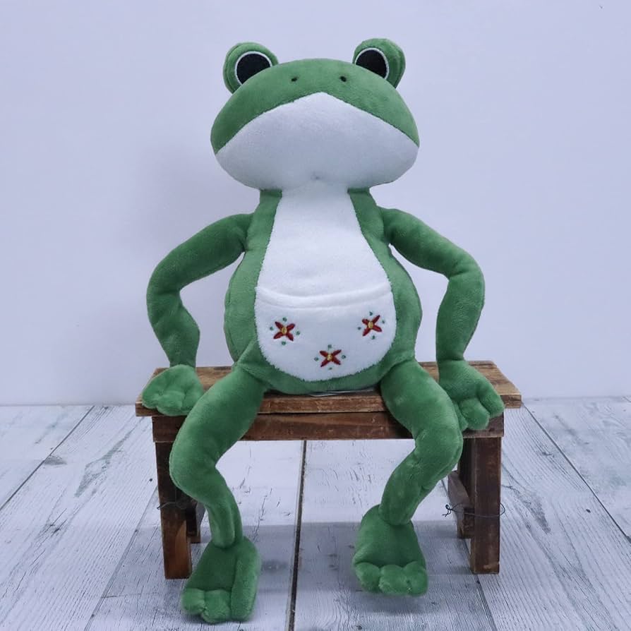 シナダ SHINADA ケロット カエル かえる レア 蓮の葉 ぬいぐるみ