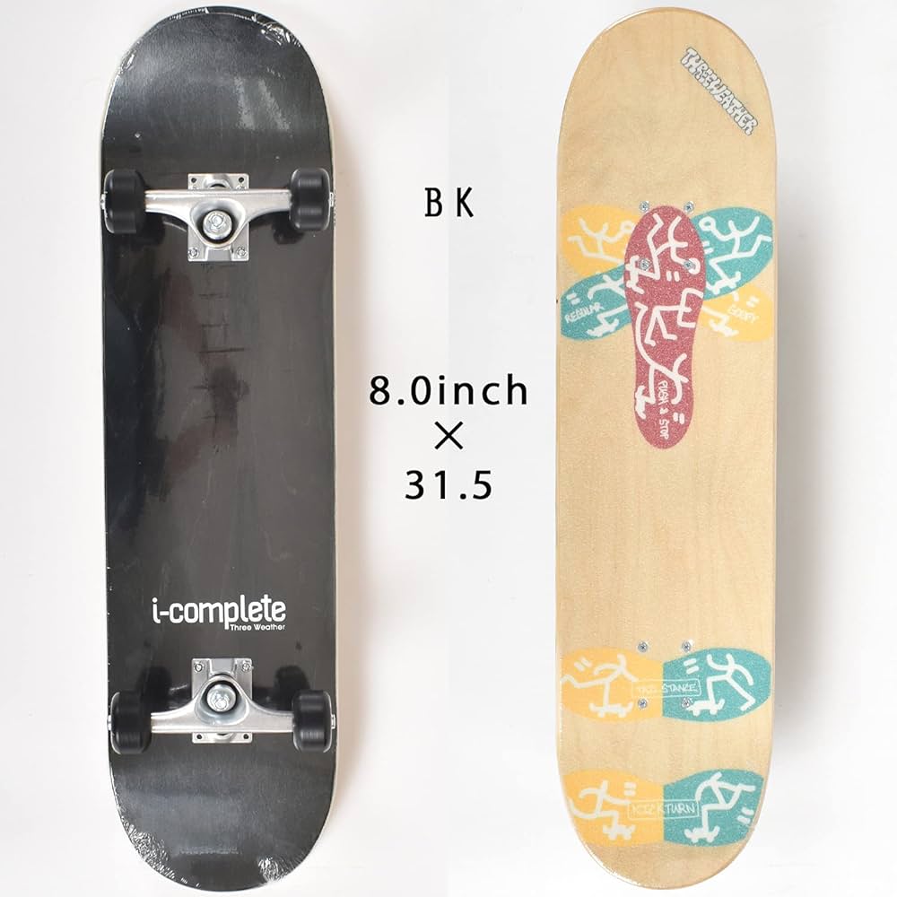 Amazon | THREE WEATHER スリーウェザー スケートボード コンプリート