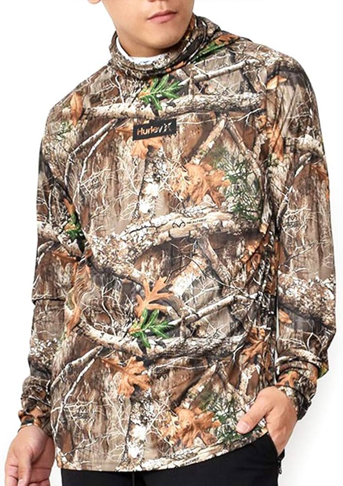 Amazon | Hurley（ハーレー） メンズ QUICKDRI REALTREE HOODED リアル
