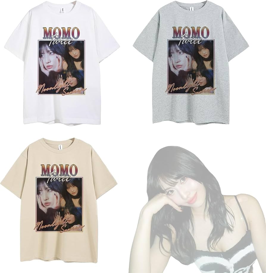 Amazon.co.jp: TWICE momo モモ Tシャツ 平井桃 トゥワイス グッズ