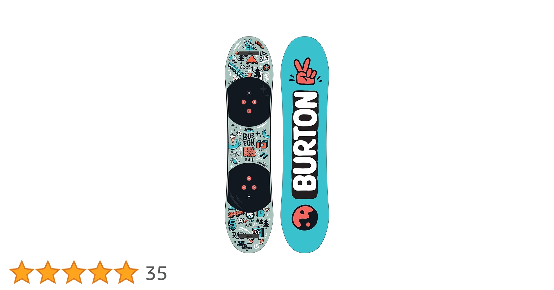 Burton バートン キッズ スノーボードバインセット アフタースクール