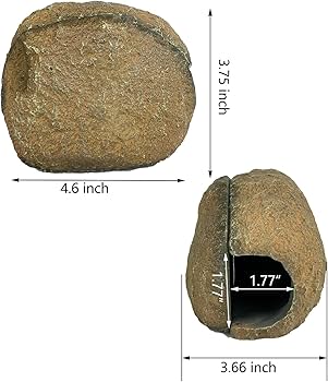 Amazon.com: ZXUAQNOE Aquarium Cave Magnetic Fish Tank Cave Large