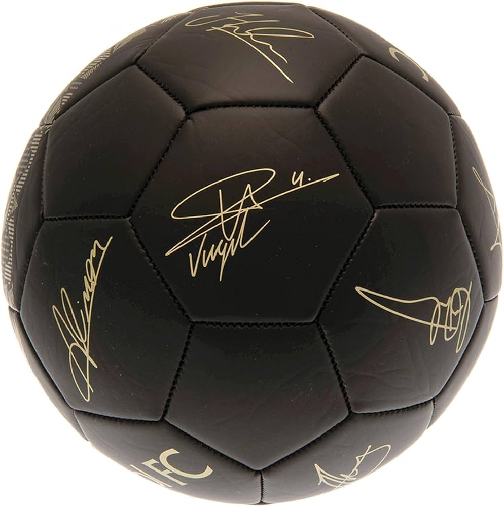 Amazon | リバプール オフィシャル 1号球 選手サイン入り GLD