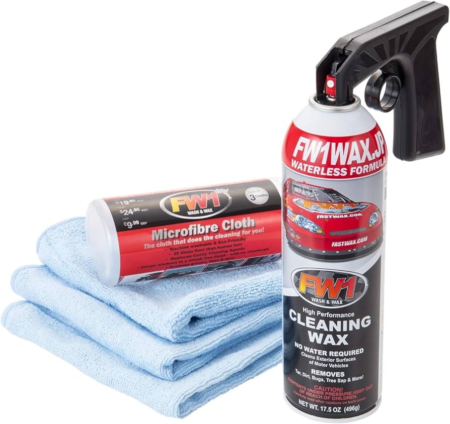 Amazon.co.jp: FW1 (エフダブリューワン) 水なし洗車 & カーワックス