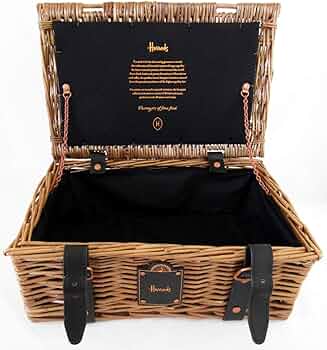 Amazon | 英国 Harrods [ハロッズ] ラクジュアリー レザー 両サイド