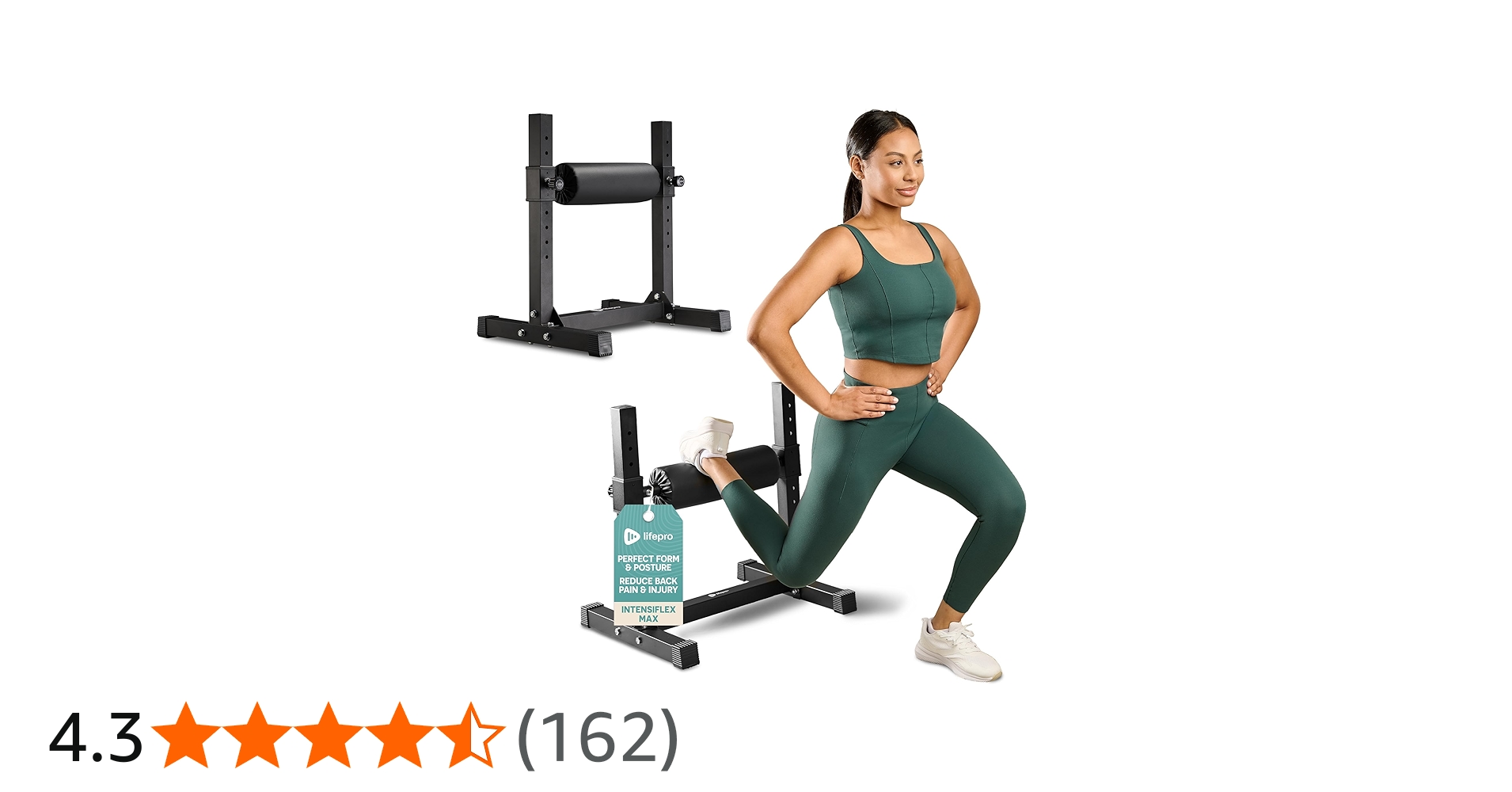 Amazon | Lifepro ブルガリアスプリットスクワットスタンドマックス