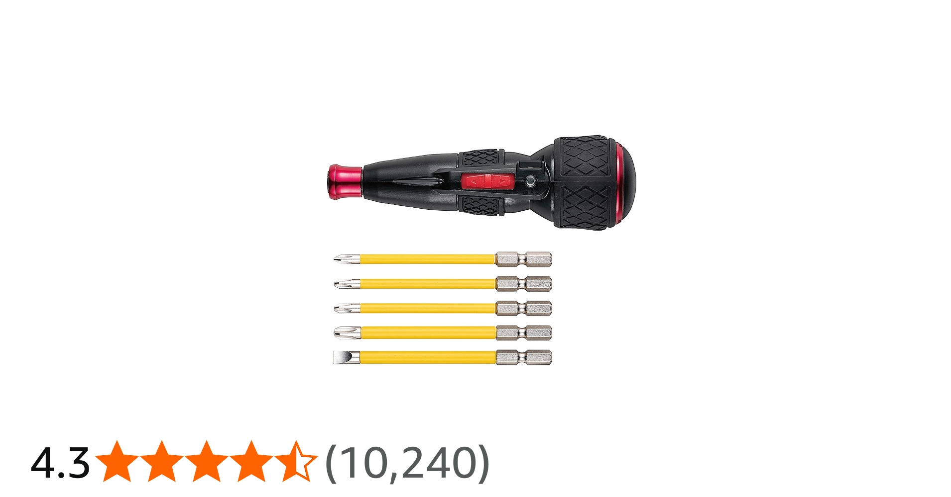 Amazon | ベッセル(VESSEL) 電動 ボールグリップ ドライバー ビット5本