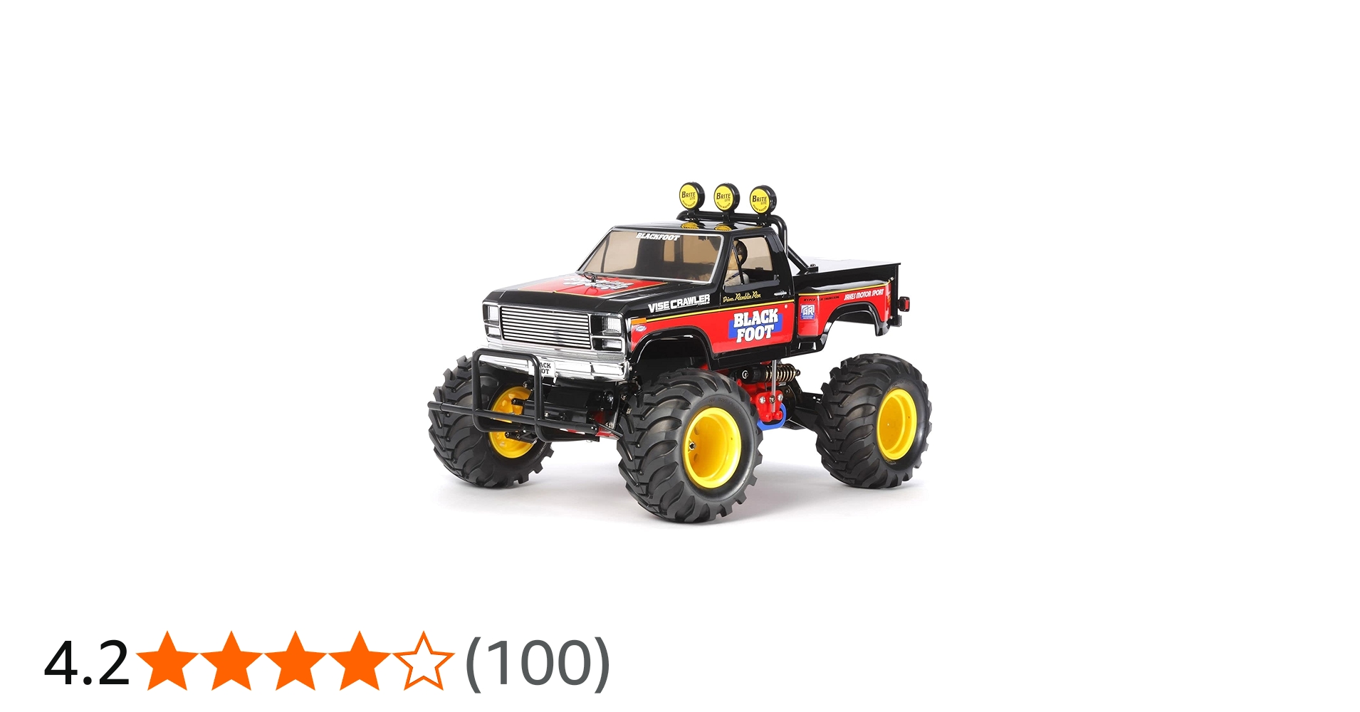 Amazon.co.jp: タミヤ 1/10 電動RCカーシリーズ No.633 ブラックフット