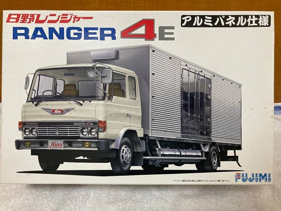 Amazon | はたらくトラックシリーズ 日野レンジャー 4E アルミパネル