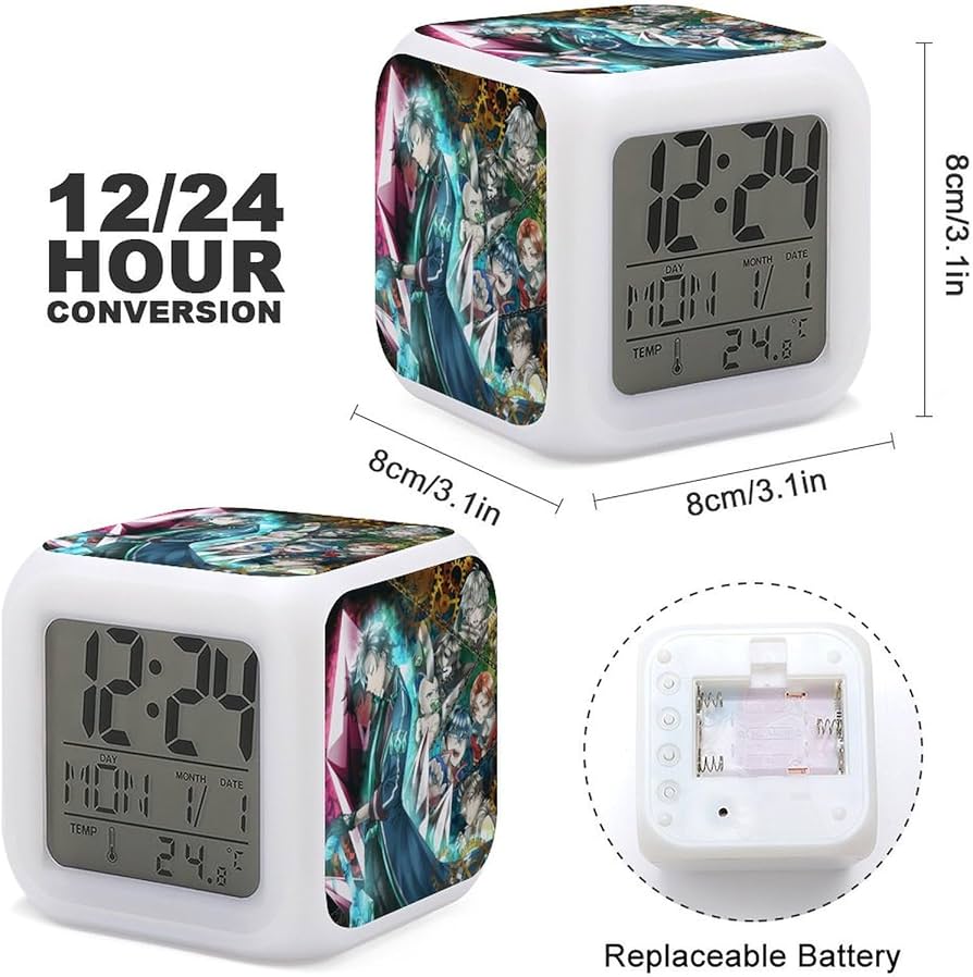 Amazon.co.jp: 目覚まし時計 すまない先生 ウォーターチャレンジ LED