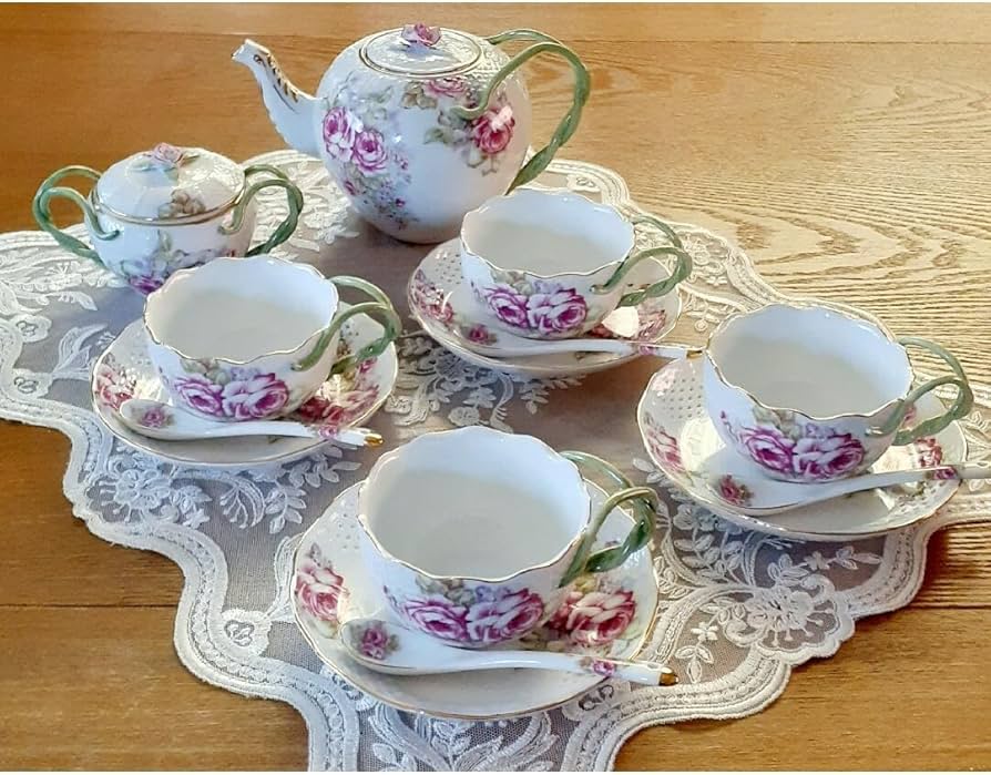 アンティーク ヴィンテージ Demain ドマン イタリア トレイ 花柄刺繍