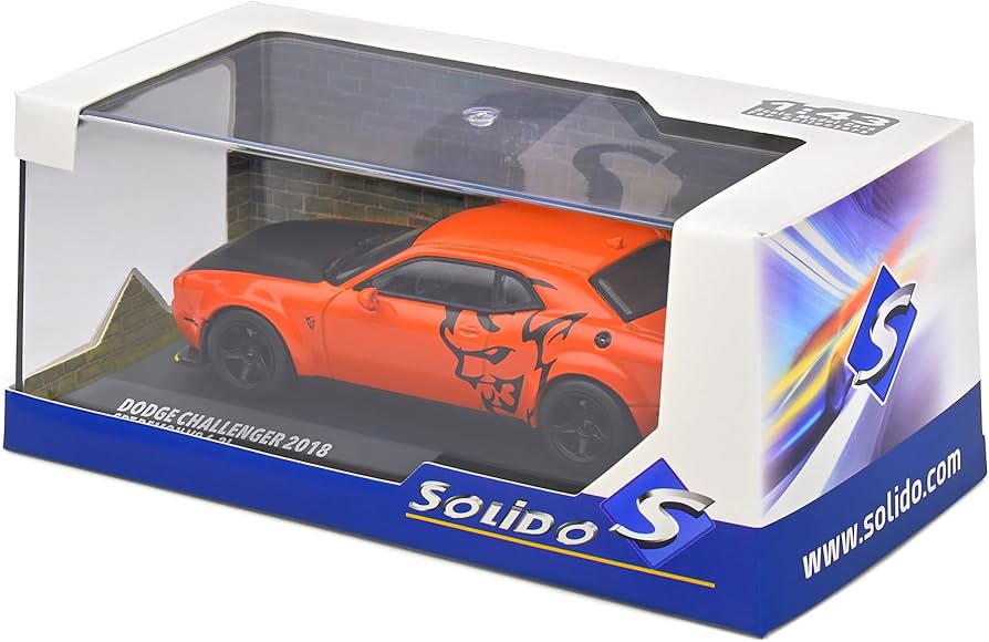 Amazon.com: MODELLINO Scala COMPATIBILE CON Dodge Challenger SRT