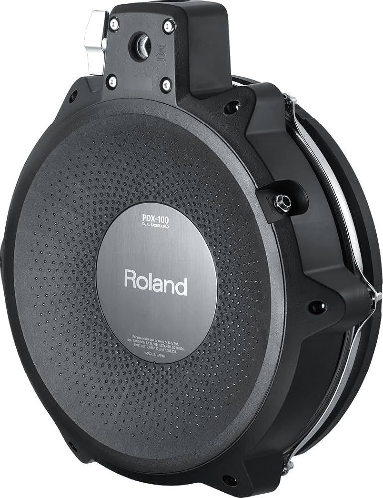Amazon.com: Roland PDX-100 Electronic V-Drum Pad, 10-Inch, Black