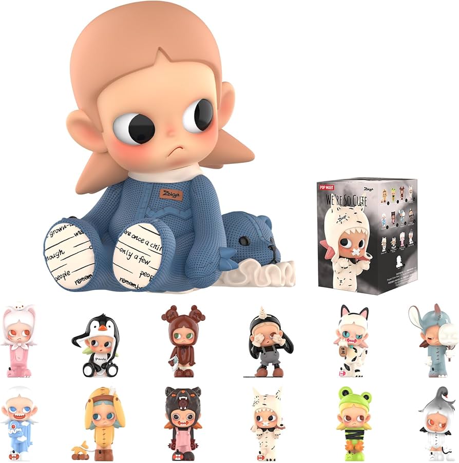 Amazon.co.jp: POP MART(ポップマート) Zsigaアクションフィギュア