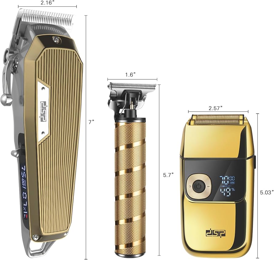 Amazon.co.jp: DSP プロフェッショナルバーバーバリカンセット 男性用