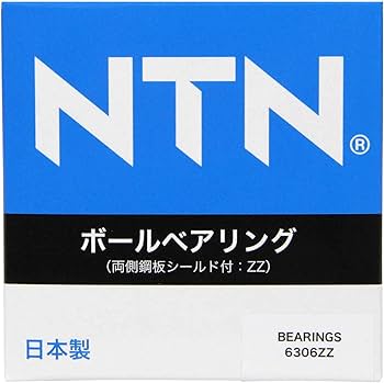 Amazon | NTN ボールベアリング 内径30×外径72×幅19mm 6306ZZ | 深溝玉