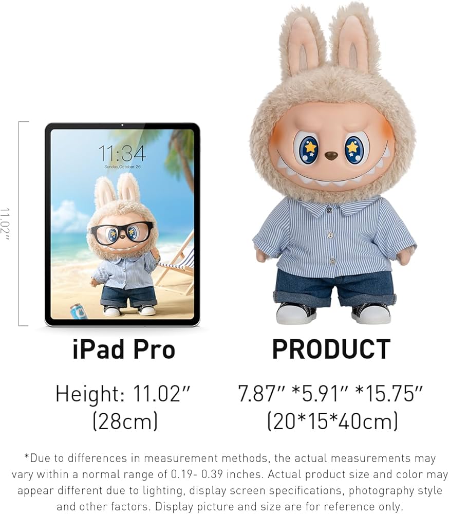 Amazon.com: POP MART The Monsters - FLIP with ME Vinyl Plush Doll