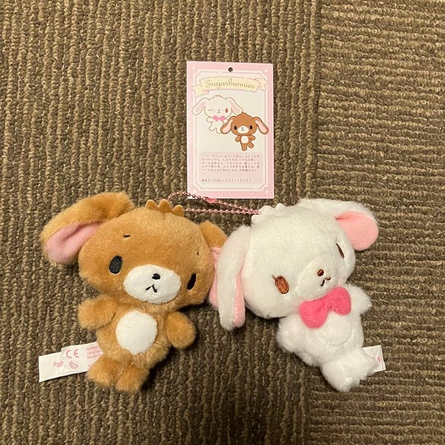 シュガーバニーズ sugarbunniesしろうさ マスコット キーホルダー