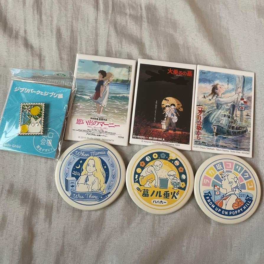 Amazon.co.jp: ジブリパークとジブリ展 ウェルカム缶バッジ ジブリが