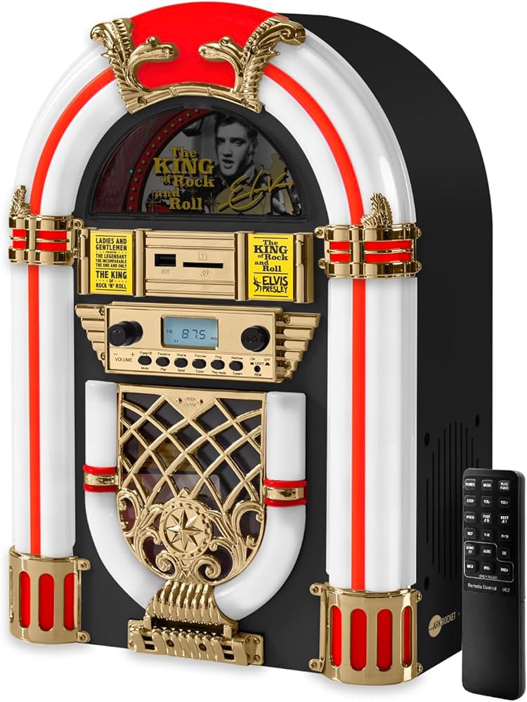 Amazon.com: Arkrocket Athena Mini Jukebox/Tabletop CD Player