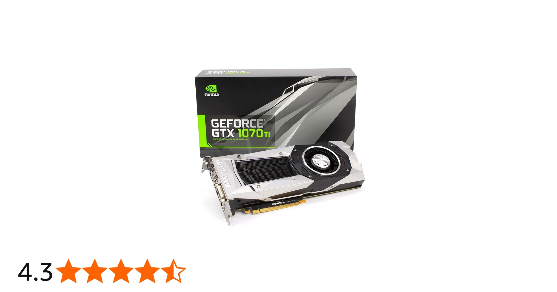 Amazon | NVIDIA GEFORCE GTX 1070 Ti FE Founder's Edition