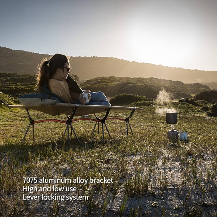 Amazon.co.jp: ベッド キャンプコット 折りたたみ式 2WAYS 高低兼用