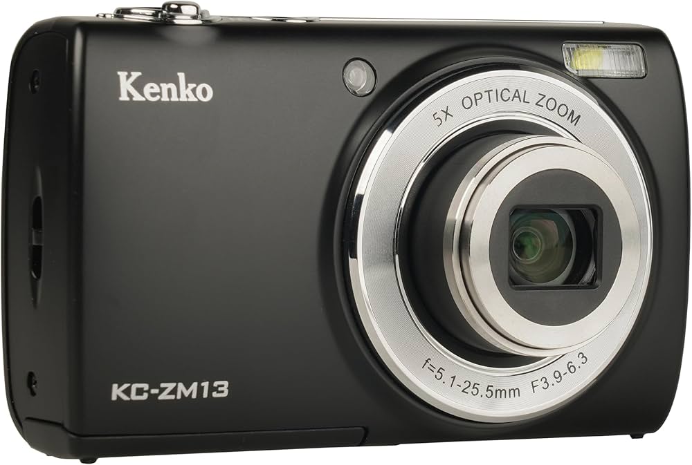 Amazon | ケンコー(Kenko) コンパクトデジタルカメラ KC-ZM13 BK 光学5