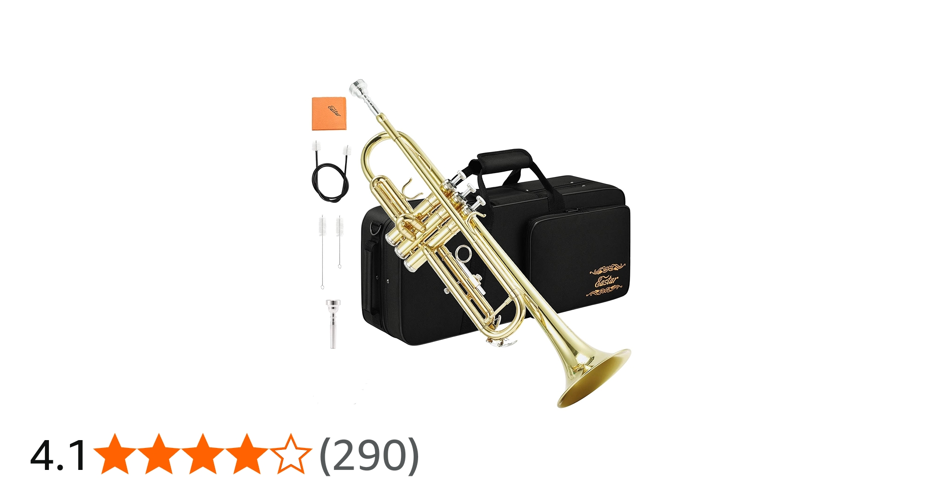 Amazon | Eastar トランペット Bb調 Trumpet 初心者 清潔アクセサリー