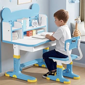 Amazon.com: Xaperexi Kids Desk and Chair Set, Height Adjustable